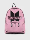 Рюкзак джинсовый / BTS and BLACKPINK
