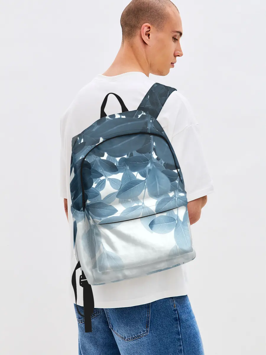 Рюкзак джинсовый / Тропики