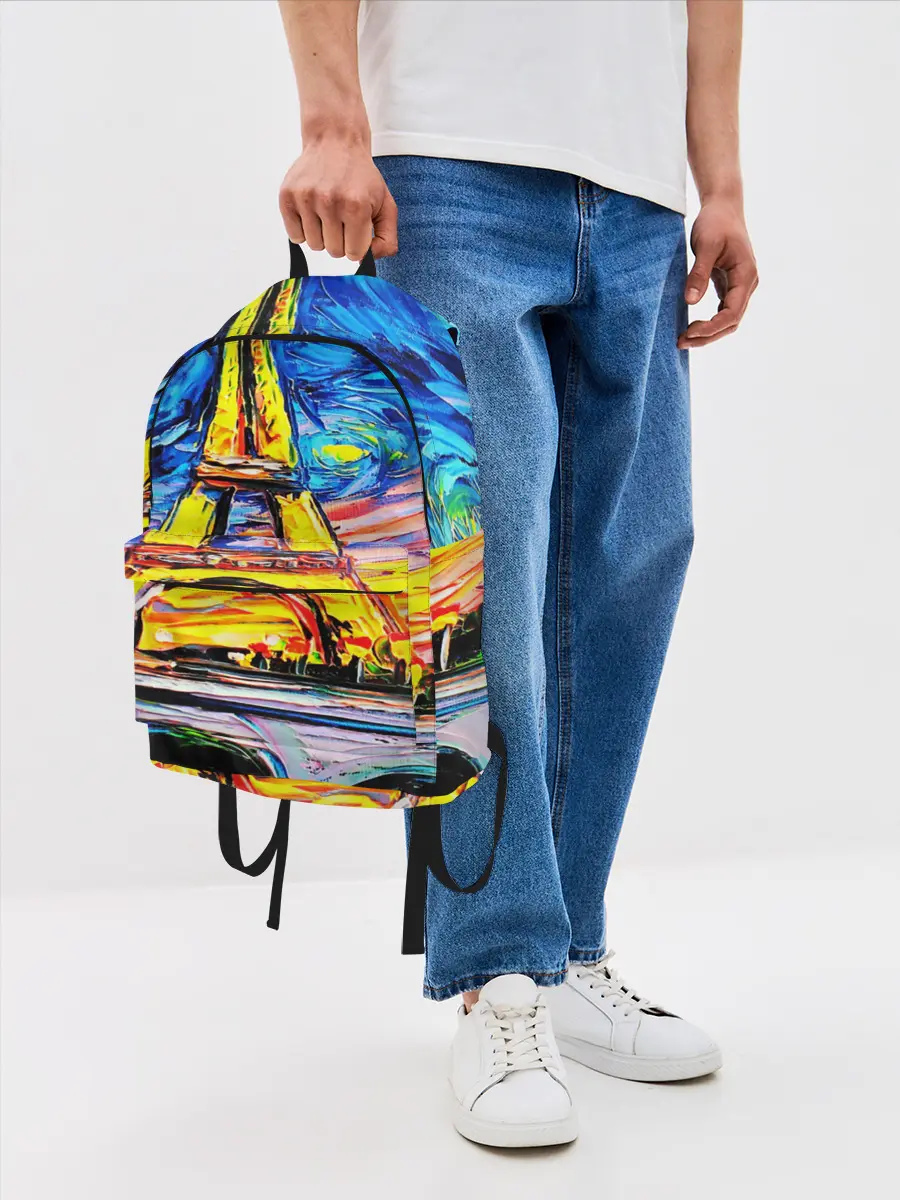Рюкзак джинсовый / ФРАНЦИЯ ВАНГОГ