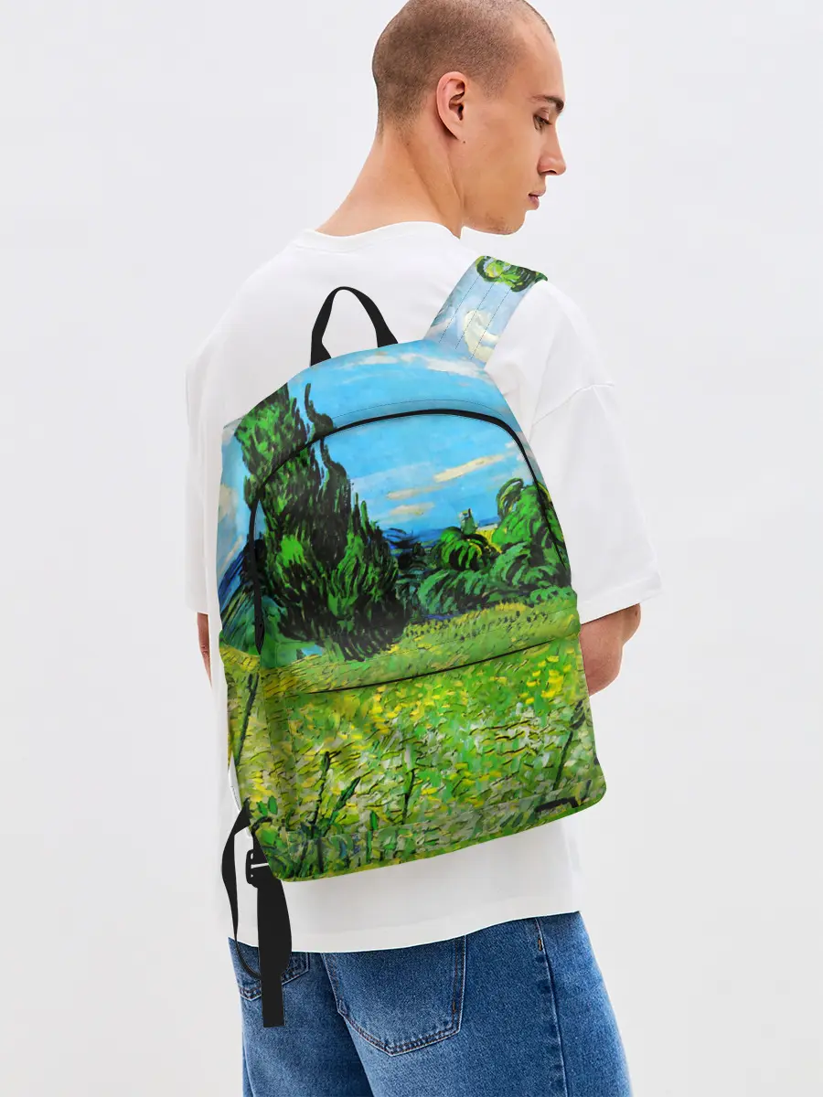 Рюкзак джинсовый / ВАНГОГ