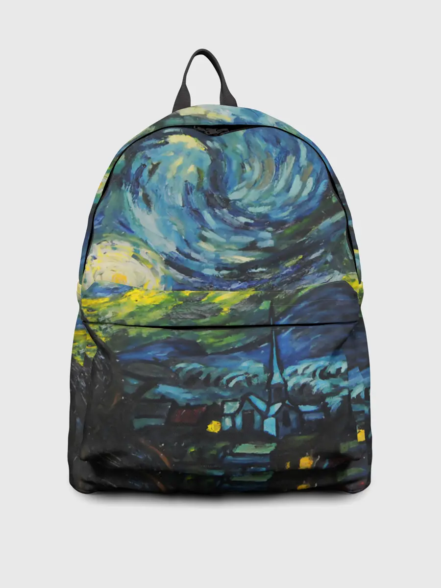 Рюкзак джинсовый / ЗВЕЗДНАЯ НОЧЬ