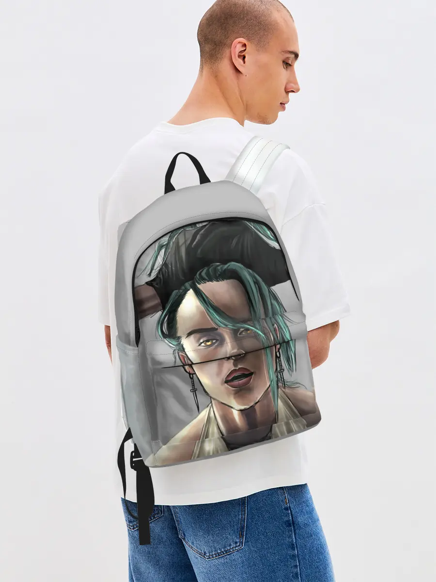 Рюкзак джинсовый / Билли Айлиш