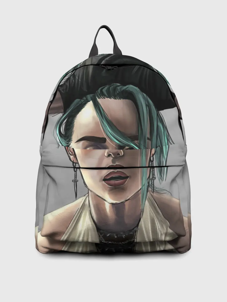 Рюкзак джинсовый / Билли Айлиш