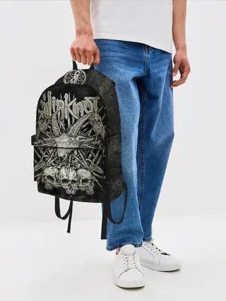 Рюкзак джинсовый / Slipknot