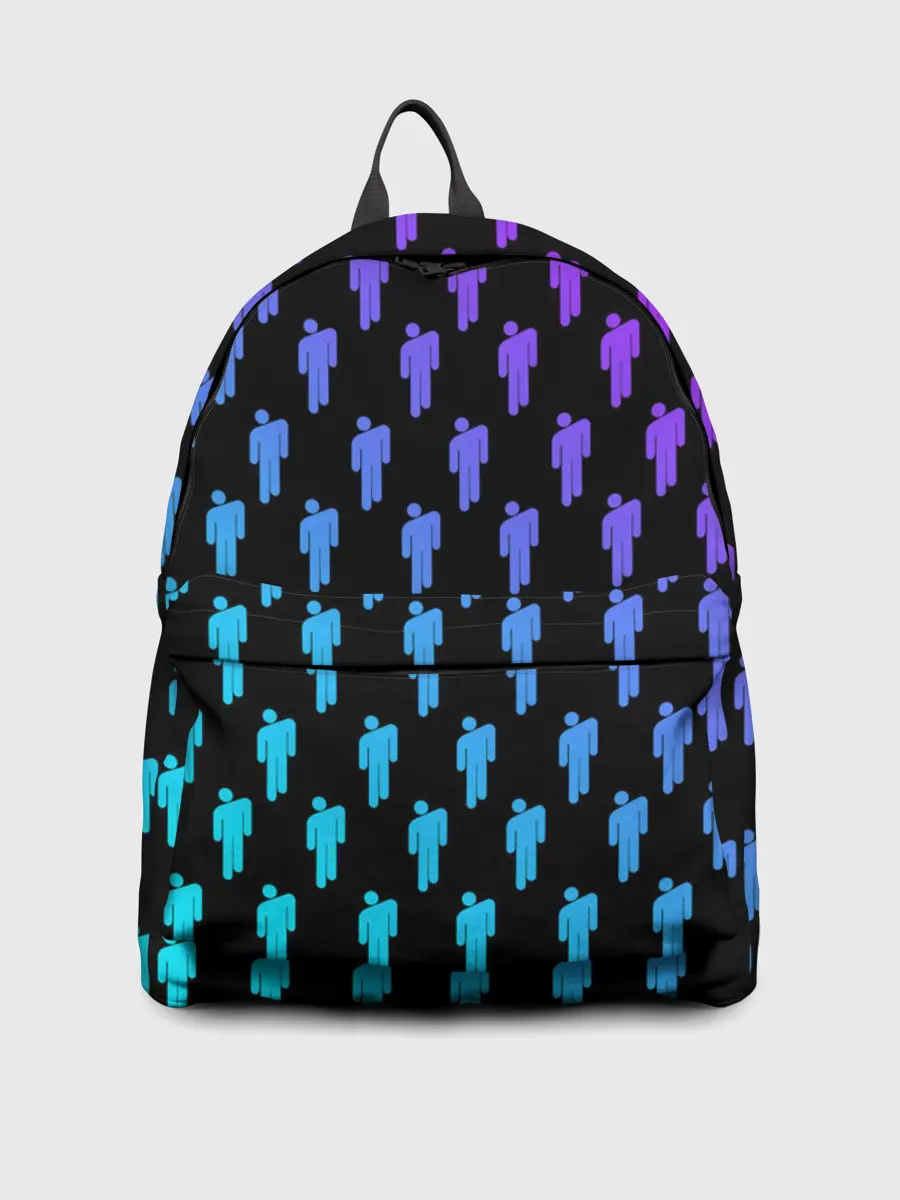 Рюкзак джинсовый / BILLIE EILISH PATTERN
