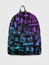 Рюкзак джинсовый / FORTNITE NEON | ФОРТНАЙТ НЕОН