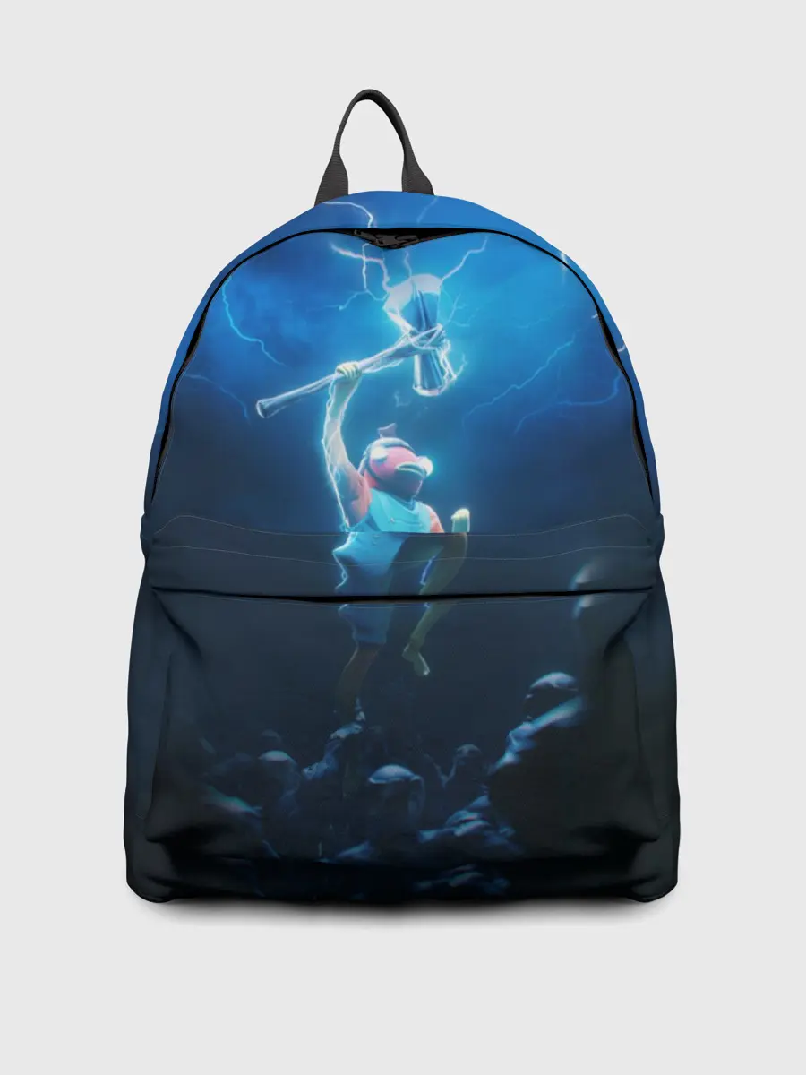 Рюкзак джинсовый / КАРАСЬ FORTNITE