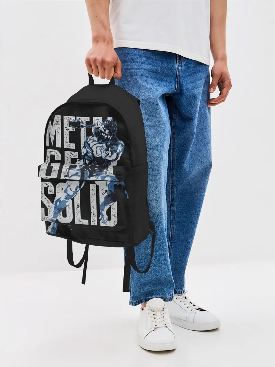 Рюкзак джинсовый / Metal Gear