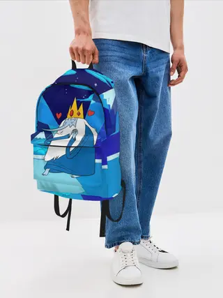 Рюкзак джинсовый / Ледяной король