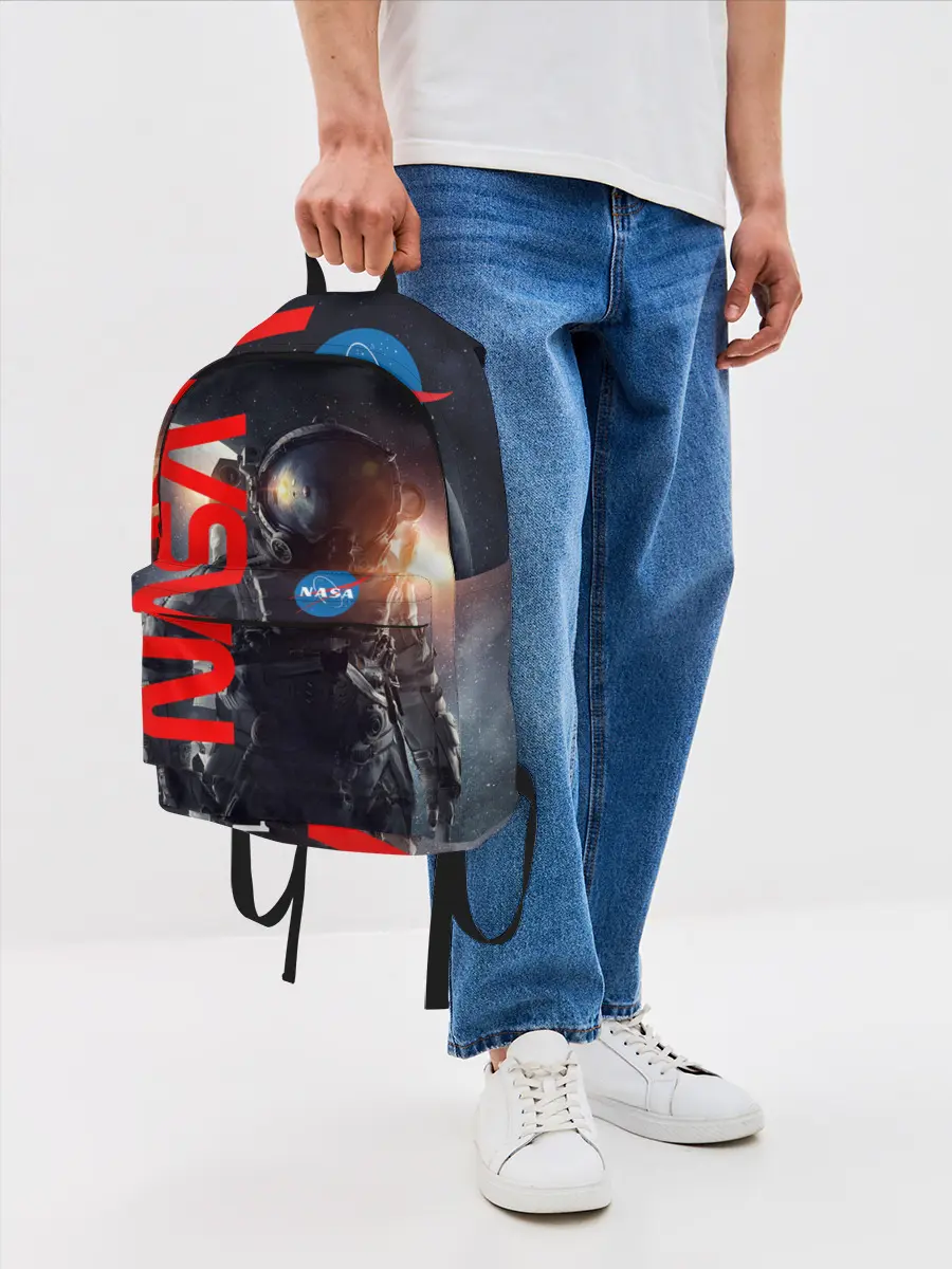 Рюкзак джинсовый / Nasa Apollo 16