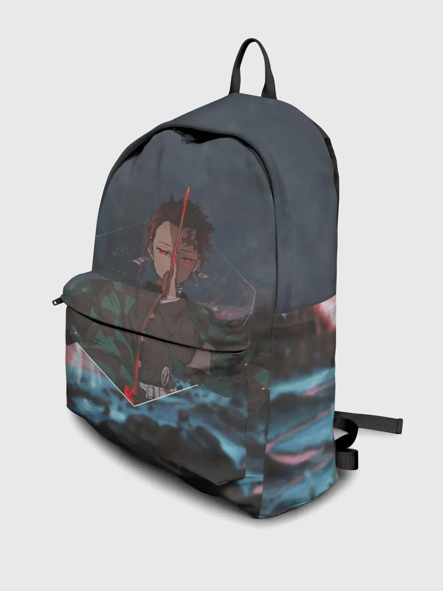 Рюкзак джинсовый / Танджиро Камадо