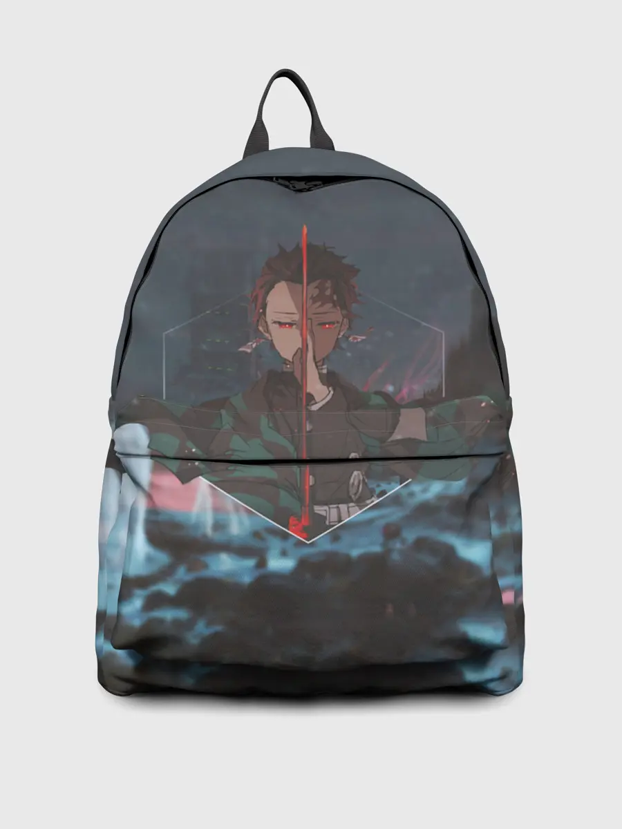 Рюкзак джинсовый / Танджиро Камадо