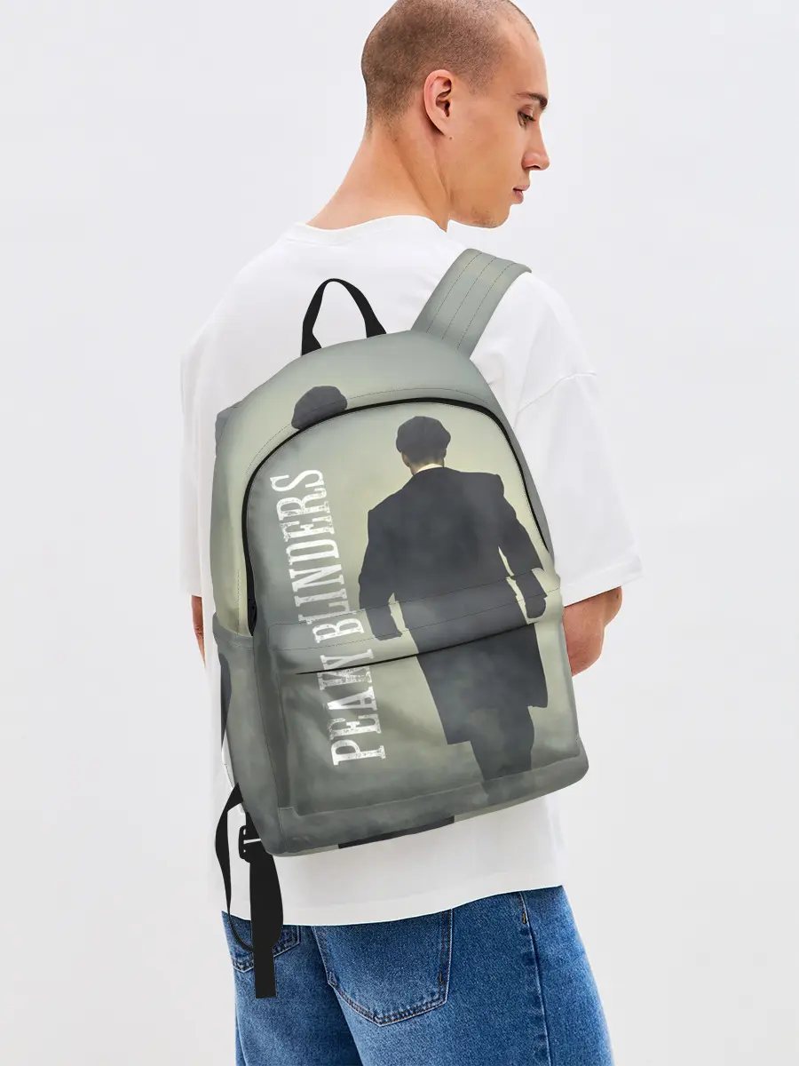 Рюкзак джинсовый / Острые козырьки