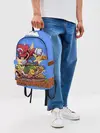 Рюкзак джинсовый / Марио