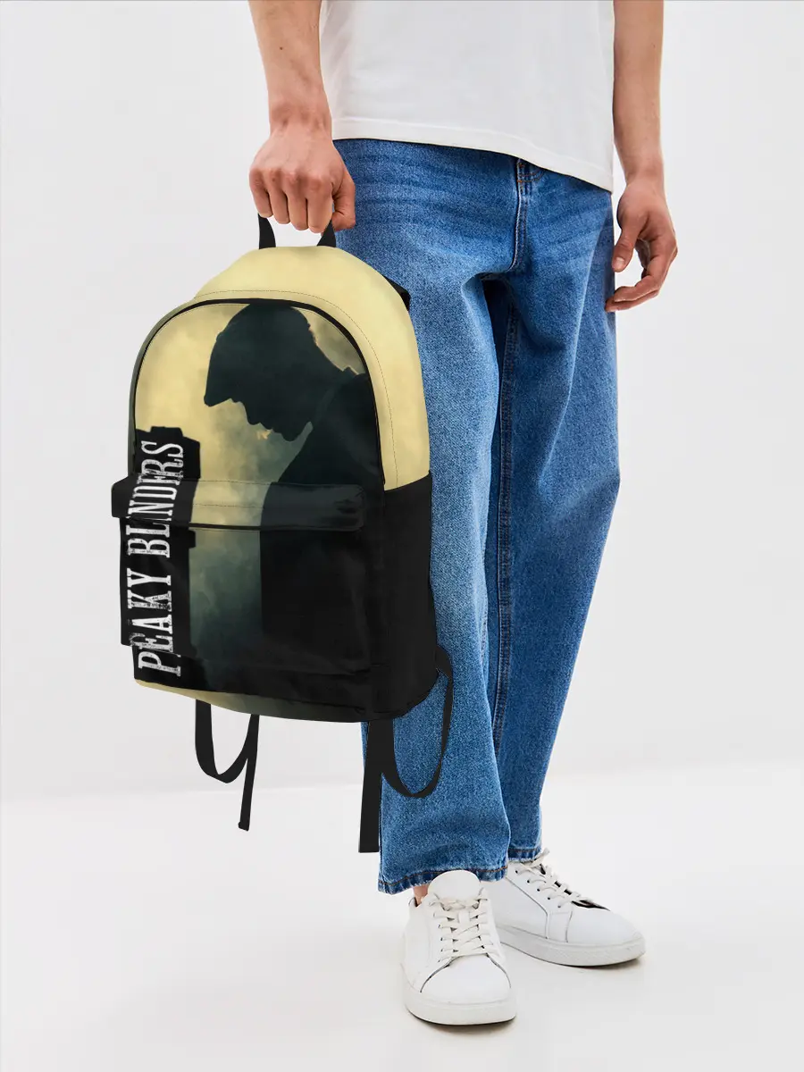 Рюкзак джинсовый / Острые козырьки