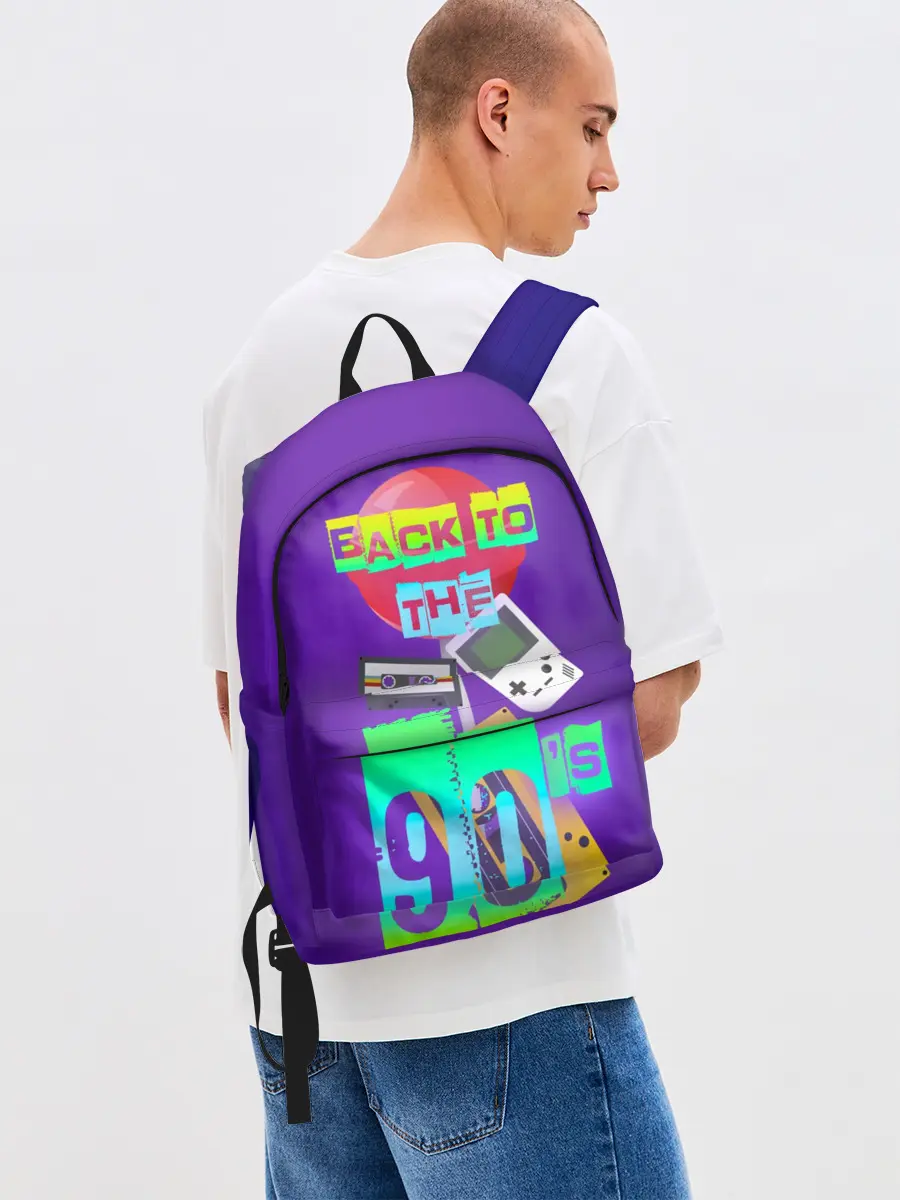 Рюкзак джинсовый / Назад в 90