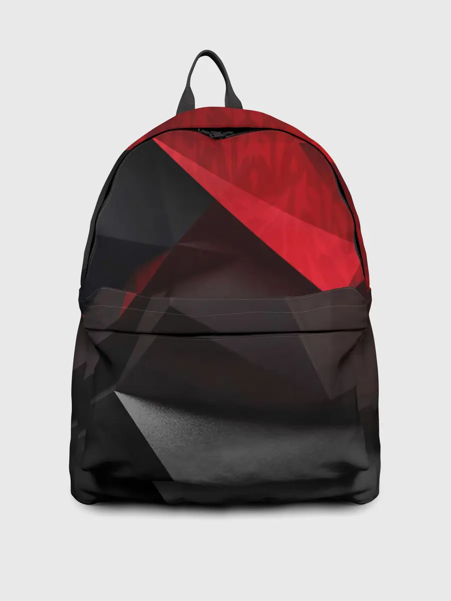 Рюкзак джинсовый / Red & Black