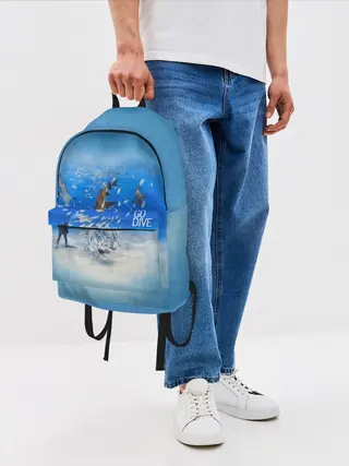 Рюкзак джинсовый / Go Dive