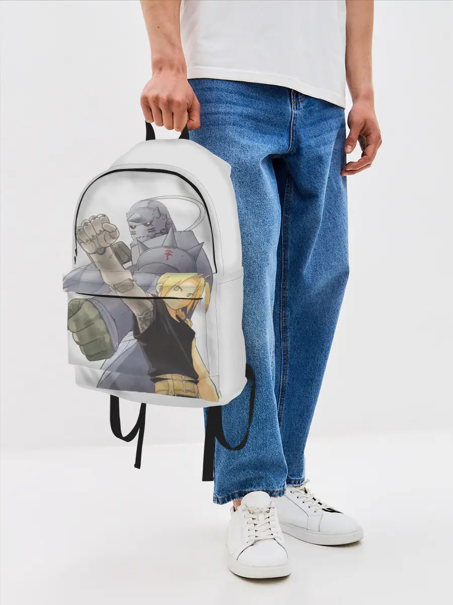 Рюкзак джинсовый / Эдвард и Альфонс