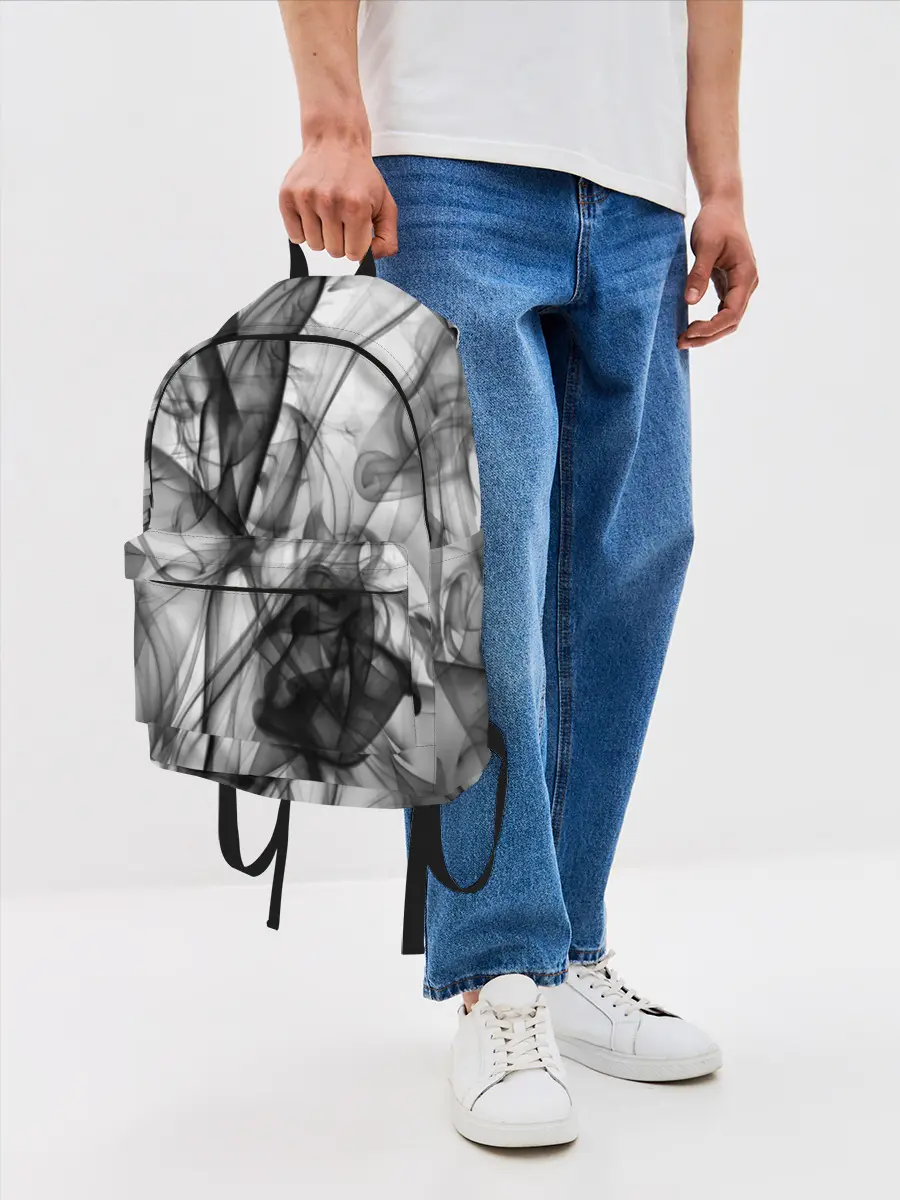 Рюкзак джинсовый / SMOKE ABSTRACTION