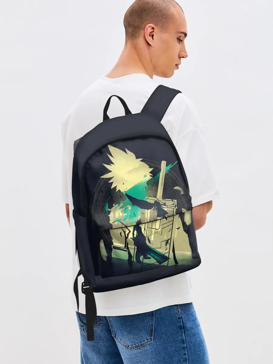 Рюкзак джинсовый / Final Fantasy VII