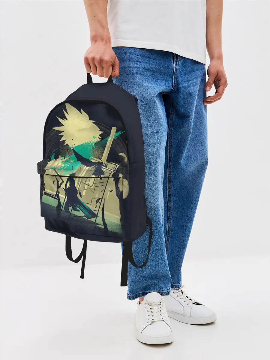 Рюкзак джинсовый / Final Fantasy VII