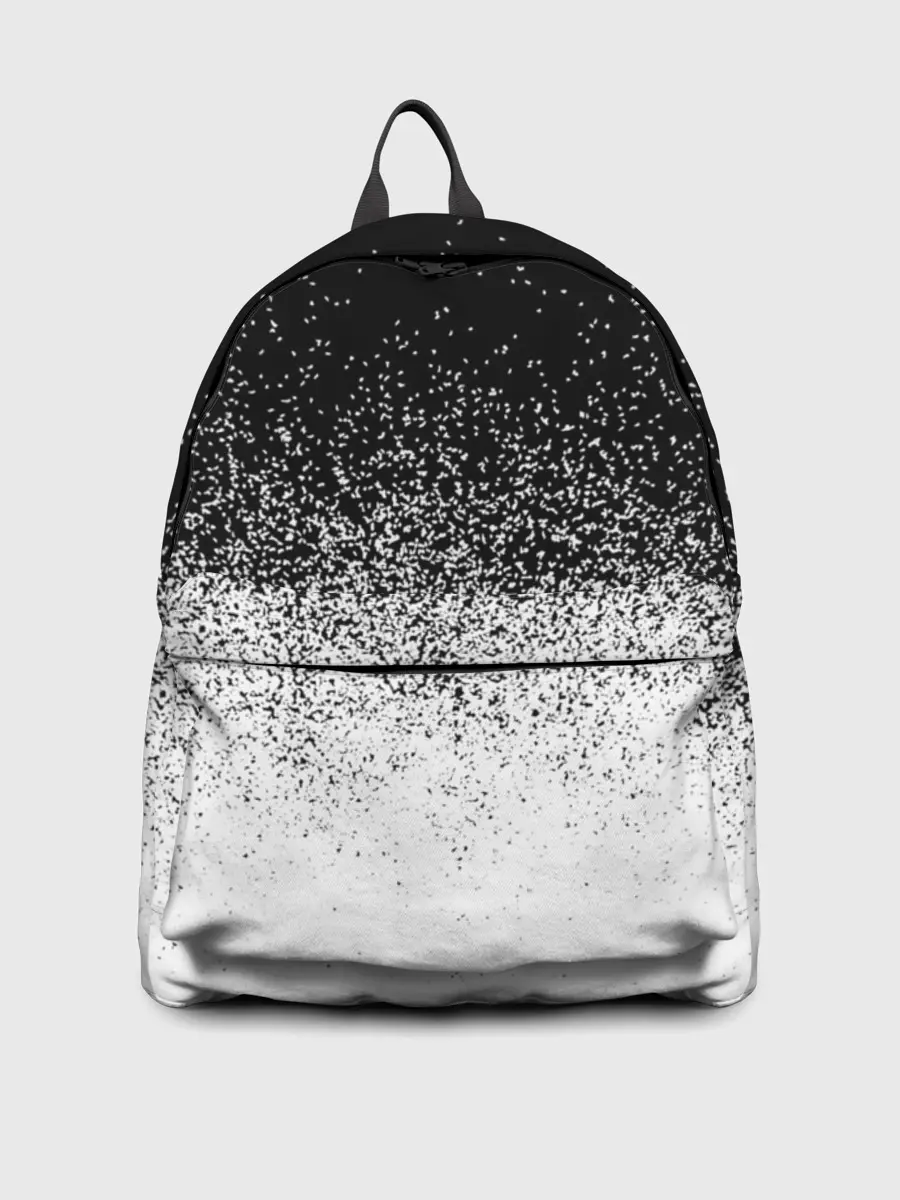 Рюкзак джинсовый / BLACK AND WHITE ABSTRACTION