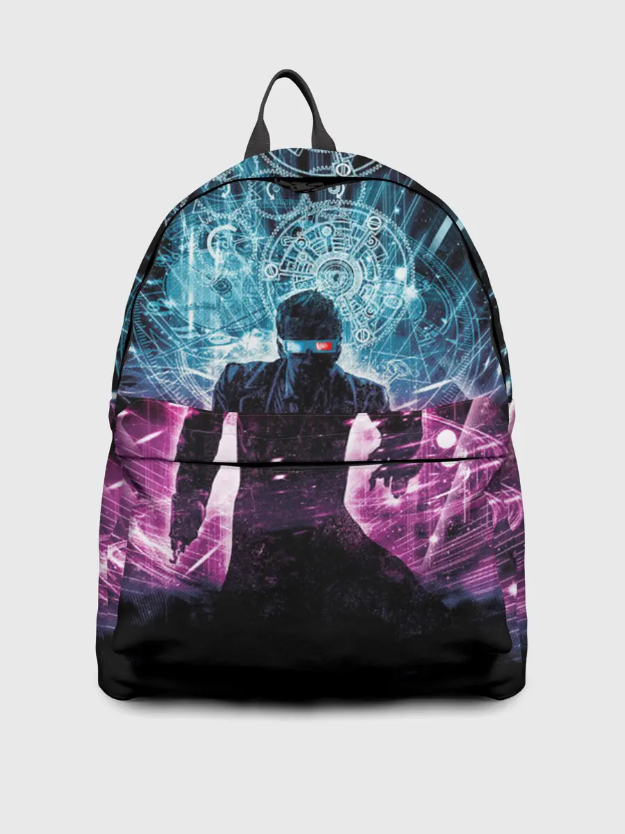 Рюкзак джинсовый / Доктор Кто