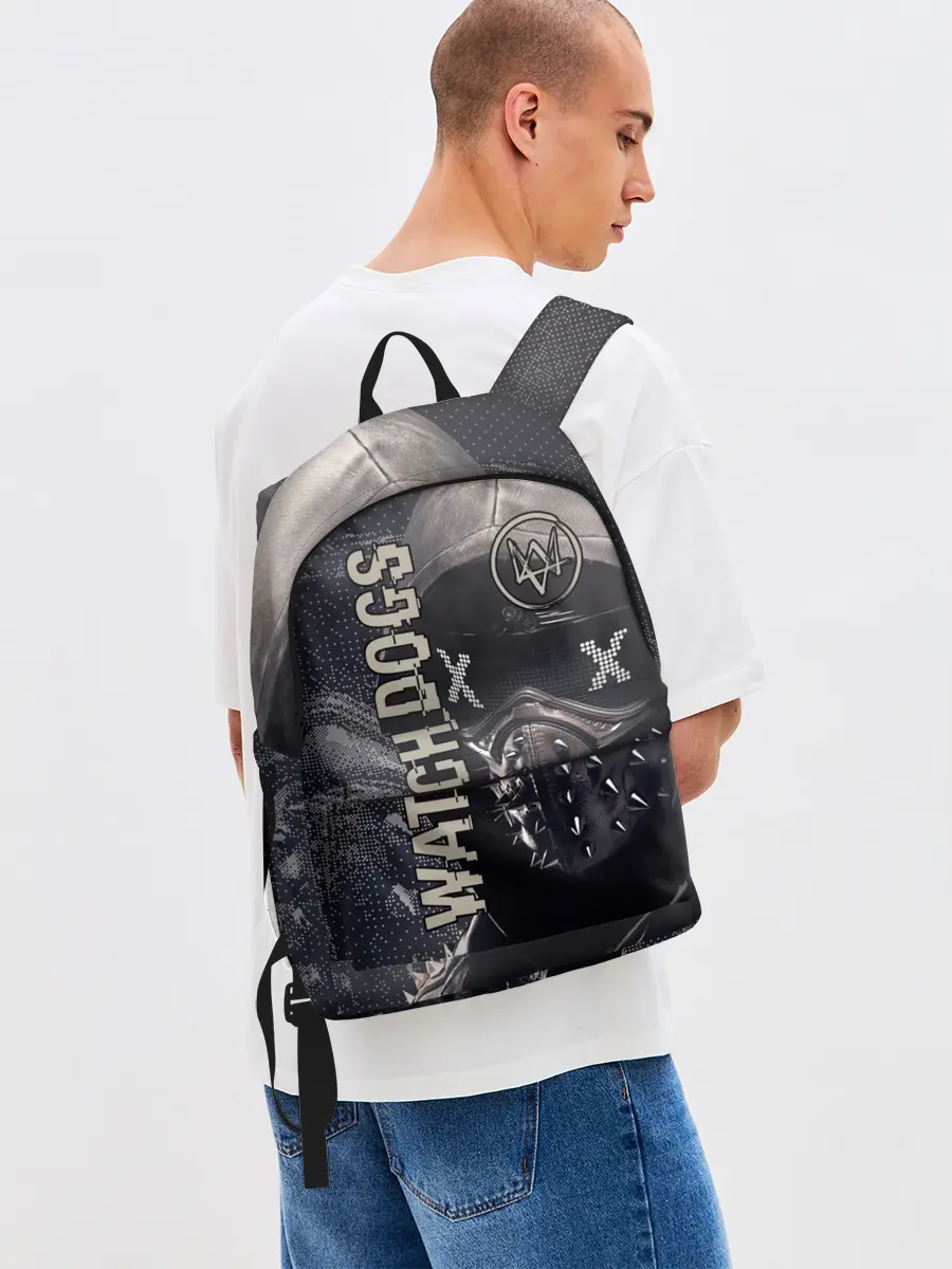 Рюкзак джинсовый / WATCH DOGS