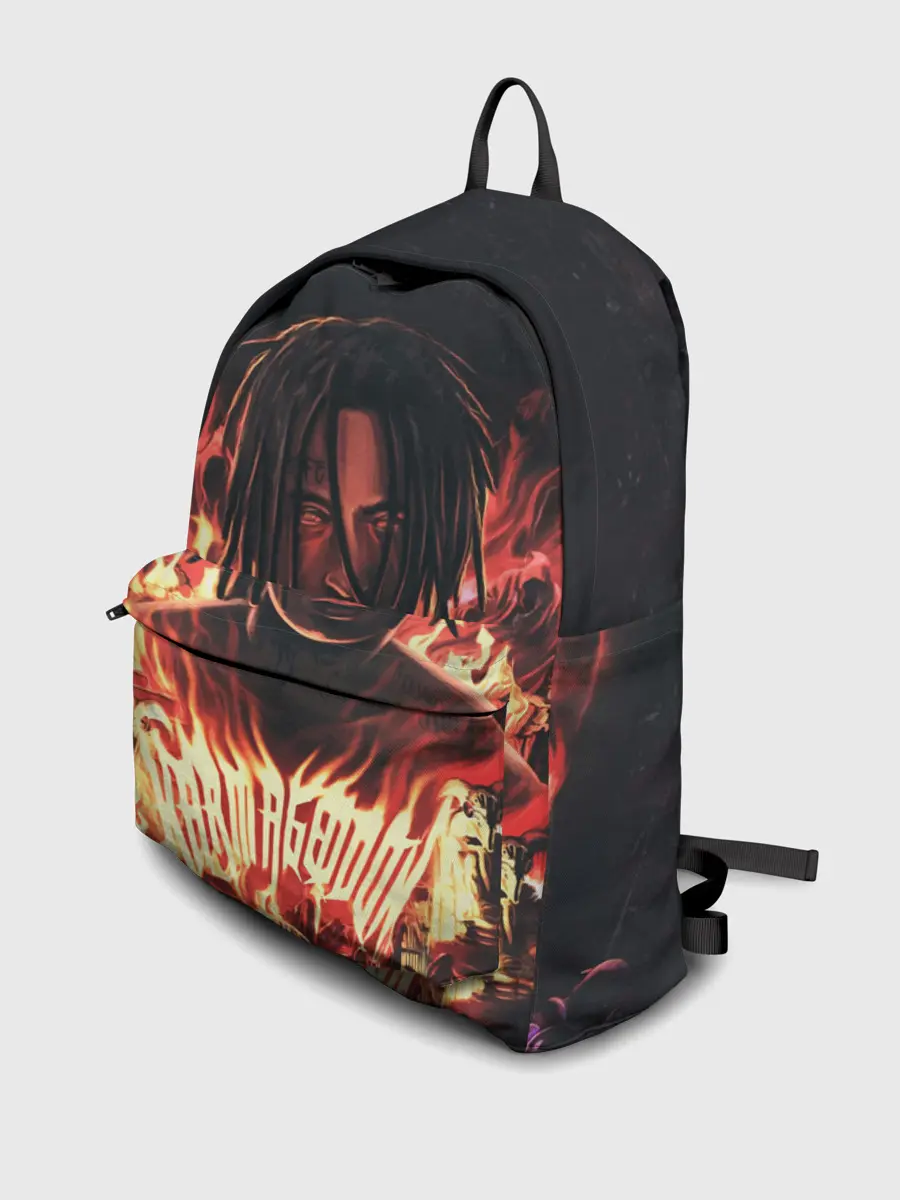 Рюкзак джинсовый / KIZARU - Karmageddon