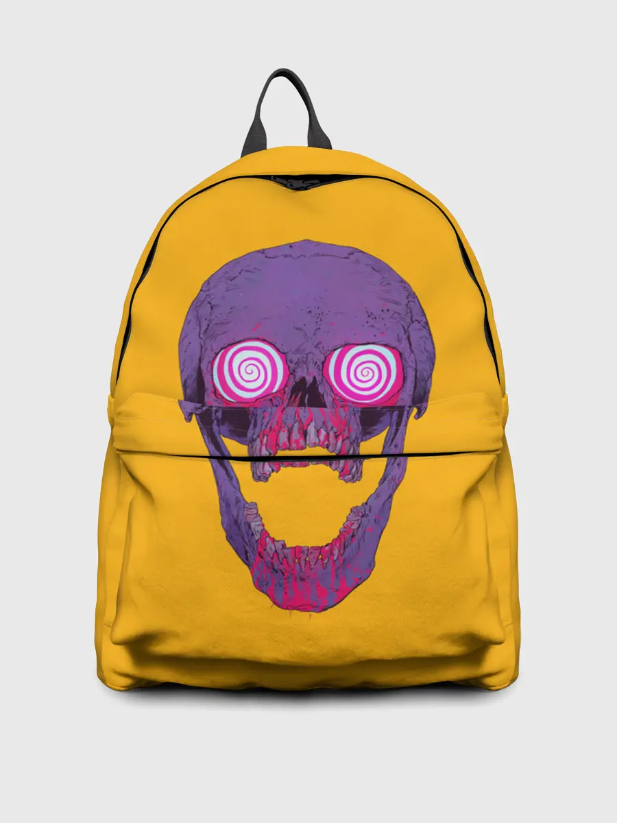 Рюкзак джинсовый / Гипно Череп