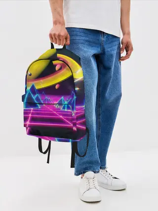 Рюкзак джинсовый / САТУРН