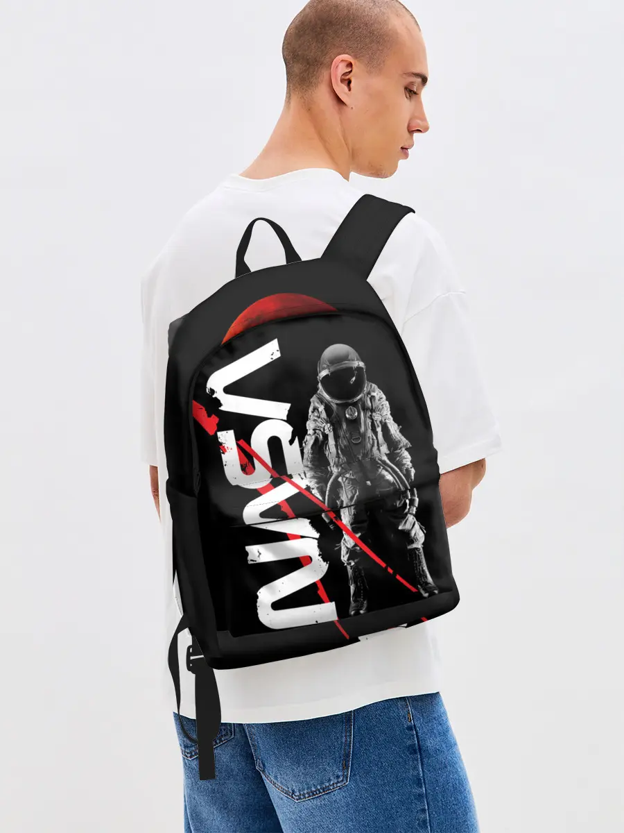 Рюкзак джинсовый / Nasa austronaut