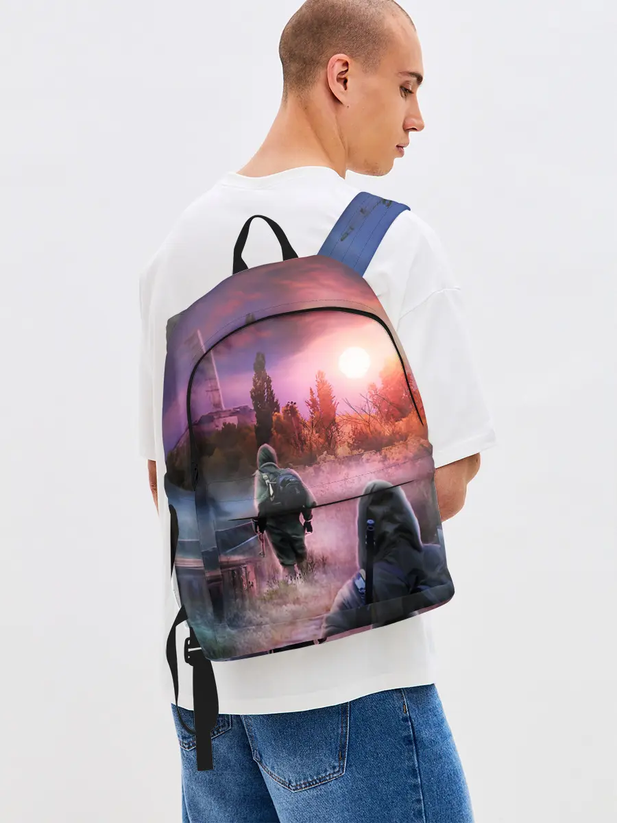 Рюкзак джинсовый / STALKER