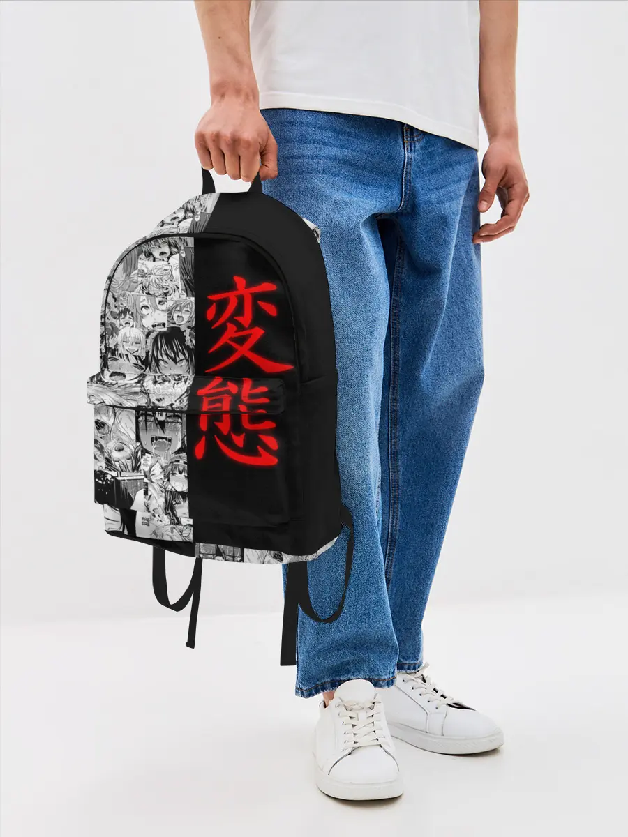Рюкзак джинсовый / Японская анимация