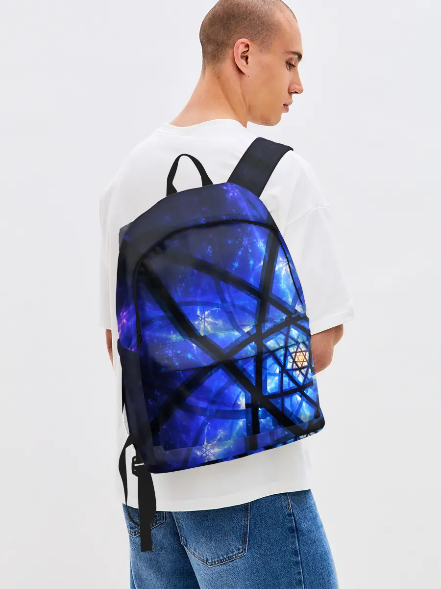 Рюкзак джинсовый / SPACE PSY