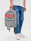 Рюкзак джинсовый / Anime Waifu