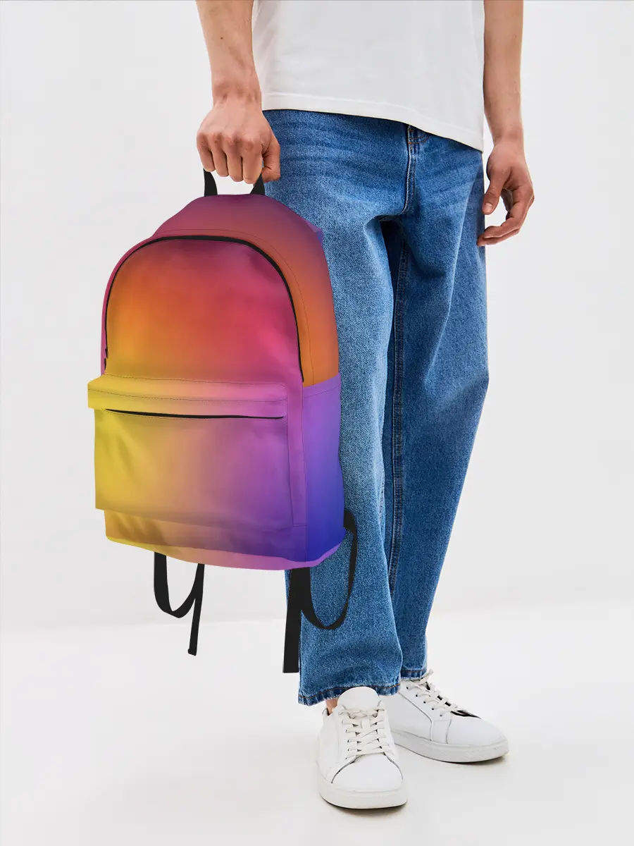 Рюкзак джинсовый / Abstract gradient colors