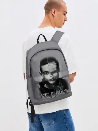 Рюкзак джинсовый / Мистер Робот