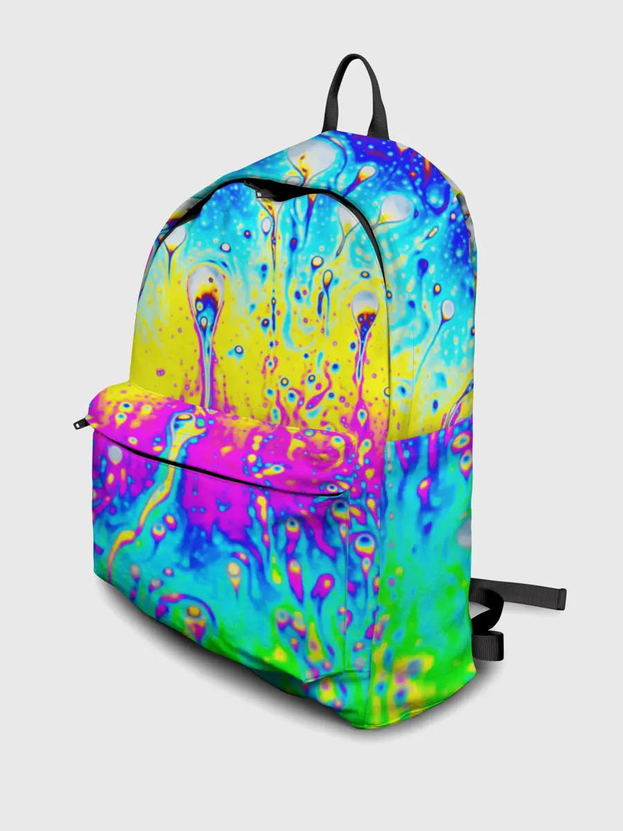 Рюкзак джинсовый / КИСЛОТНЫЙ СТИЛЬ