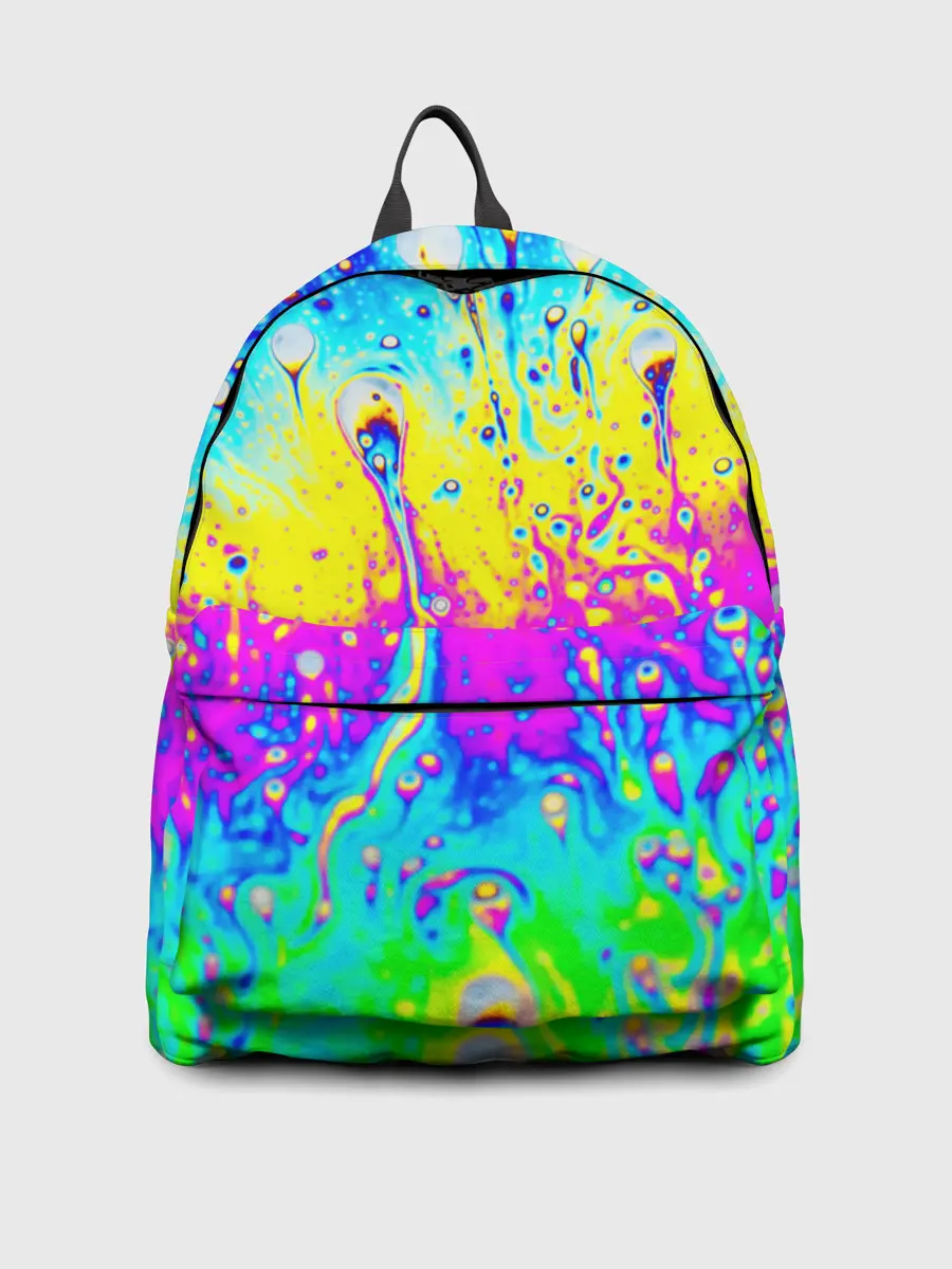 Рюкзак джинсовый / КИСЛОТНЫЙ СТИЛЬ