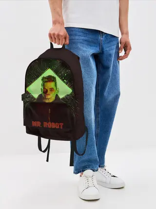 Рюкзак джинсовый / Мистер Робот