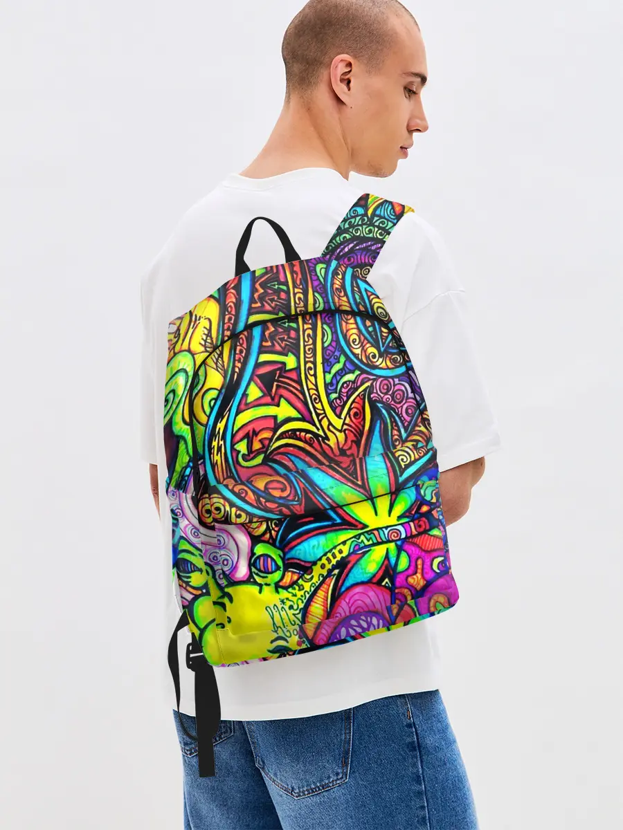 Рюкзак джинсовый / ABSTRACTION PSY