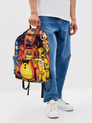 Рюкзак джинсовый / FIVE NIGHTS AT FREDDYS