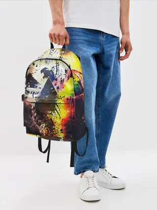 Рюкзак джинсовый / PINK FLOYD