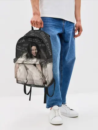Рюкзак джинсовый / BILLIE EILISH - Where Do We Go