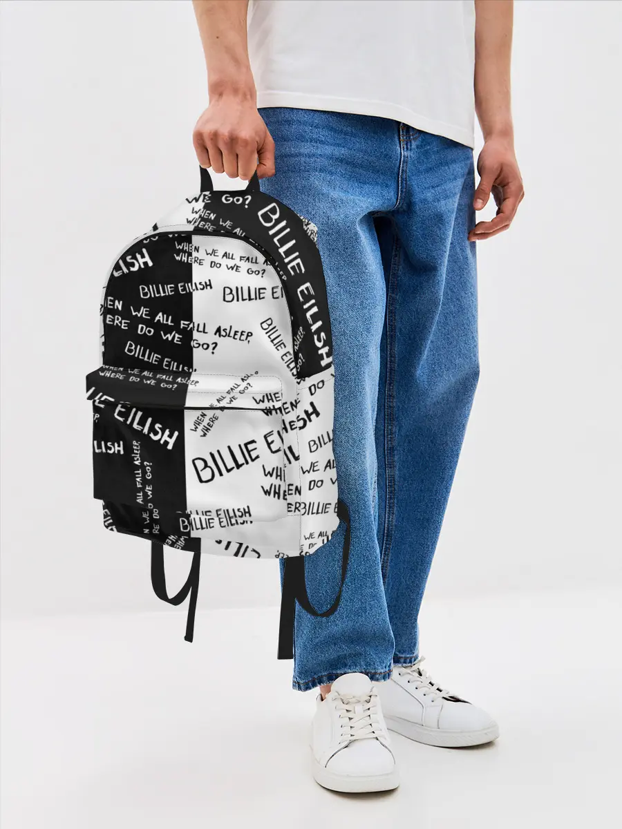 Рюкзак джинсовый / BILLIE EILISH - Where Do We Go