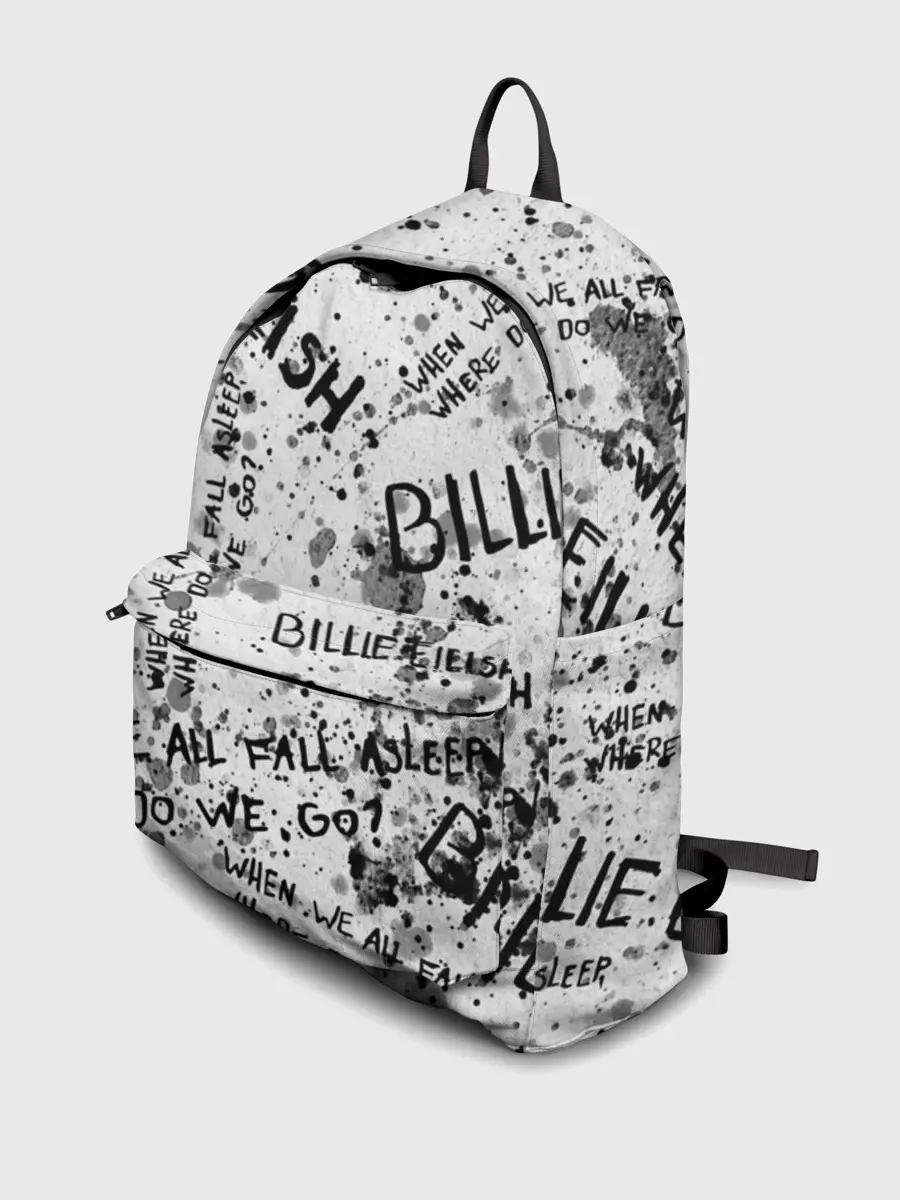 Рюкзак джинсовый / BILLIE EILISH - Where Do We Go