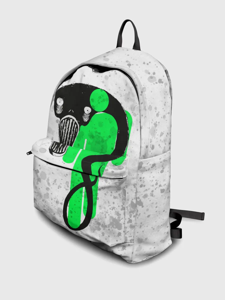 Рюкзак джинсовый / BILLIE EILISH - Blohsh & Ghoul