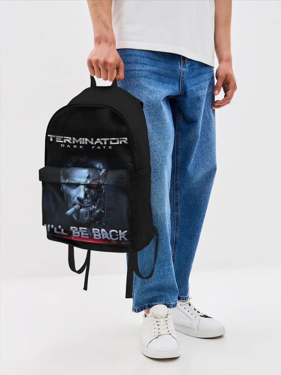Рюкзак джинсовый / Terminator Dark Fate